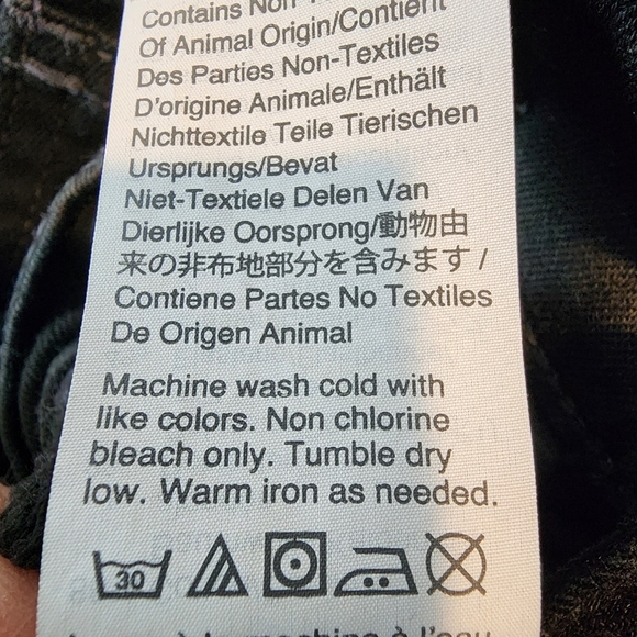 Madewell 10" High-Rise Skinny Jeans Gold Piping Metallic Tuxedo Stripe Denim 25 - Picture 8 of 13